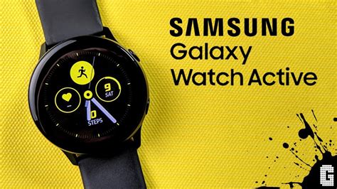 Samsung Galaxy Watch Active Unboxing First Impressions Youtube