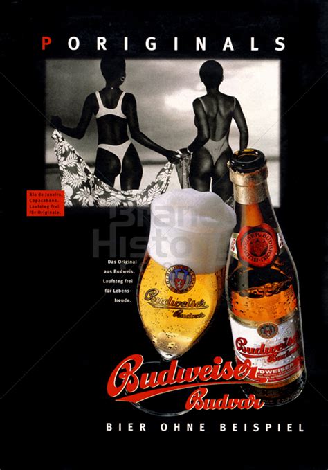 Budweiser Budweiser Budvar BIER OHNE BEISPIEL Das Original Aus