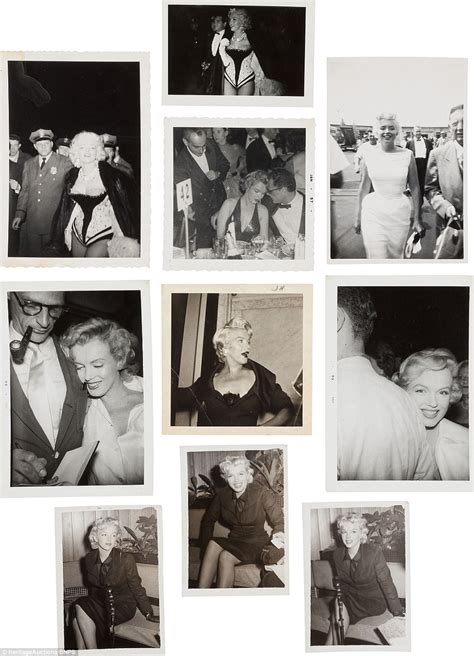 Superfan James Collins Who ‘stalked’ Marilyn Monroe Sells Photograph Collection Daily Mail Online