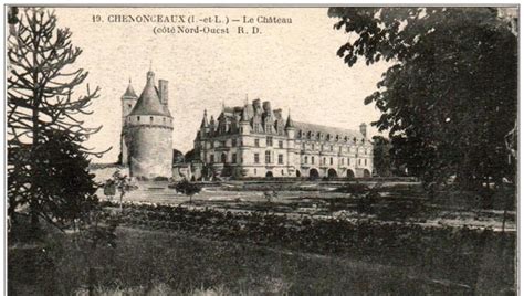 Chenonceaux 923 CHENONCEAUX LE CHATEAU Carte Postale Ancienne Et