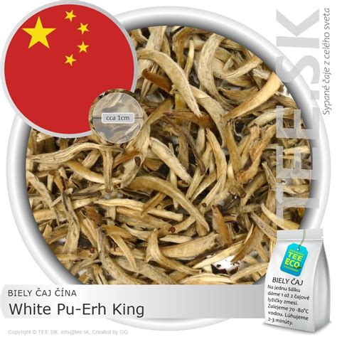 Biele čaje BIELY PU ERH ČAJ White Pu Erh King 30g Sypané čaje