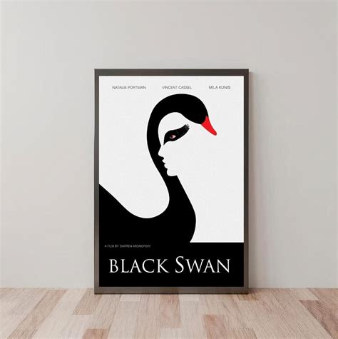 Black Swan Movie Poster Black Swan Wall Art Print Wall - Etsy