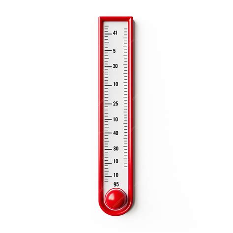 Premium AI Image | Thermometer For Measuring Air Temperature on white ...