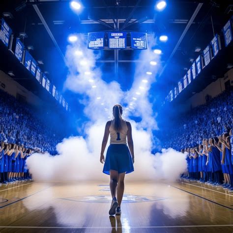 Premium Photo | Duke university's blue devil women's basketball player ...