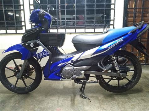 Cover Set Lagenda Zr Biru Sticker Tanam Yamaha Srl Fi Lagenda