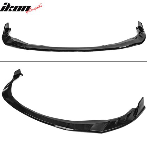 Ikon Motorsports Front Bumper Lip Compatible With 2020 2022 Toyota Corolla L Le Xle Hybrid