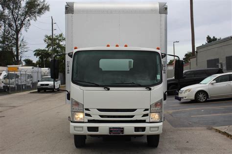 Isuzu Nrr Box Truck Hp Automatic For Sale Miles