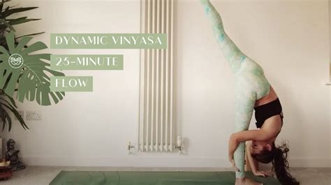 Energising Vinyasa Yoga Flow Intermediate Minute Thankfulflow