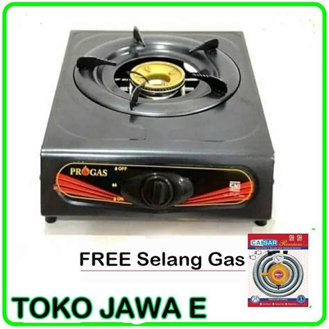 Jual Kompor Gas Tungku Progas Selang Gas Paket Ber Sni Harga