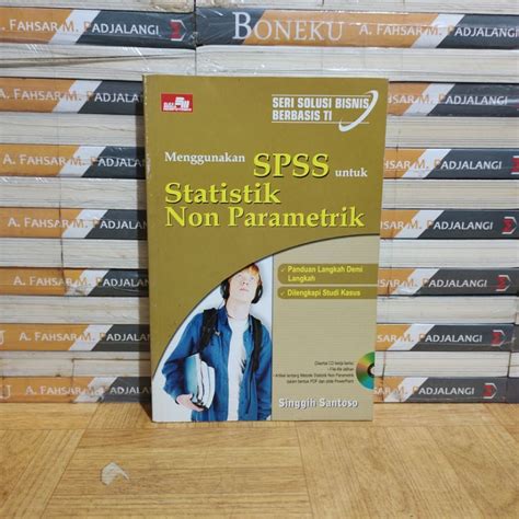 Jual Buku Original Menggunakan Spss Untuk Statistik Non Parametrik Shopee Indonesia