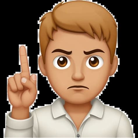 Fuck You Middle Finger Mad Face Emoji AI Emoji Generator