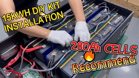 【lifepo4 Battery Diy For Solar System】keshee Diy Battery Box Install With Eve Lf280k 3 2v 280ah