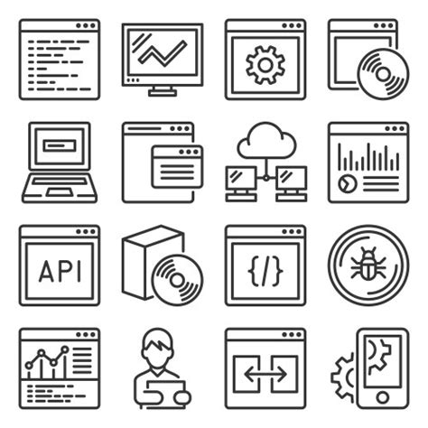 Software Icons Vector Images Over 220 000