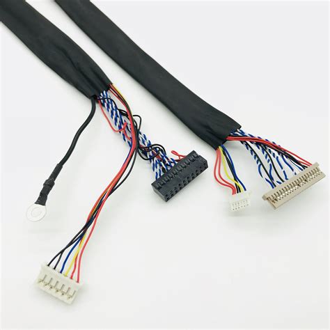 30pin Jae Molex 51021 20p 1 25毫米间距连接器lvds Led接口电缆 Buy 30pin Jae Molex