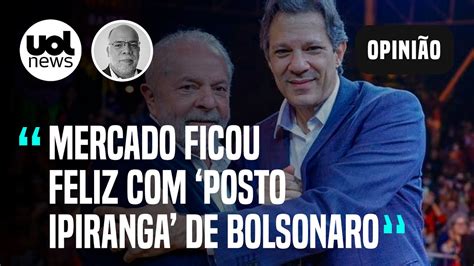 Ministros de Lula Mercado que desconfia de Haddad é o mesmo que