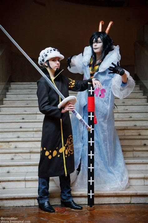 Trafalgar Law And Caesar Clown Cosplay One Piece Cosplay Best