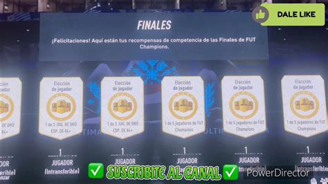 POR FIN RANGO IV ABRO MIS RECOMPENSAS DE FUT CHAMPIONS FIFA 23