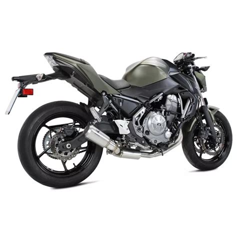 Ligne d échappement IXRACE MK2 inox édition Kawasaki Z650 et Ninja