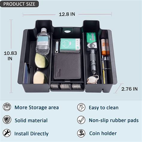 Buy Topinstall Full Size Center Console Tray Compatible With