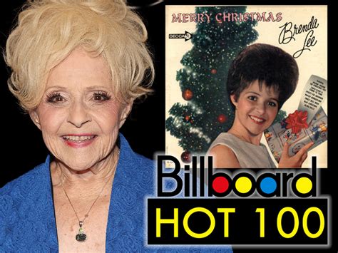 Brenda Lee S Rockin Around The Christmas Tree Tops Hot 100 Chart I