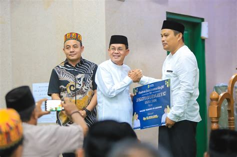 Safari Ramadan Pemko Berlanjut Ke Masjid Tgk Di Anjong