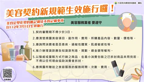 【行政院消費者保護處】製作「小心 一頁式廣告詐騙」、「 美容契約新規範生效施行囉」等多則圖卡臺東區農業改良場