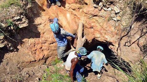 Six Suspected Illegal Miners Arrested While Digging Underground