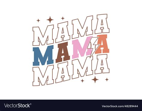 Mama Royalty Free Vector Image - VectorStock