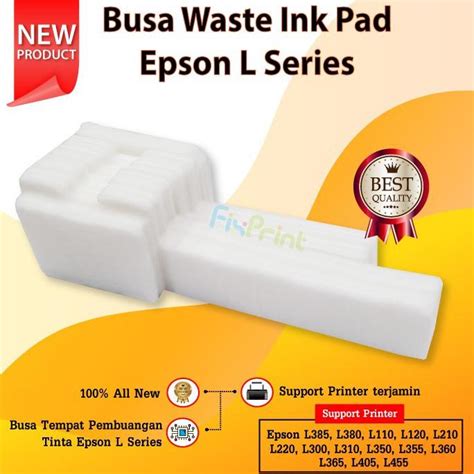 Jual BANTALAN TINTA WASTE INK PADS EPSON L110 L120 L310 L360 L555