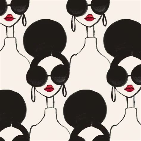 The Famous Stace Face By Alice Olivia Makes Its Wallpaper Debut In