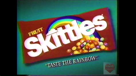 Skittles Television Commercial 1987 Youtube