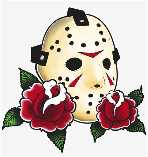 Jason Mask Tattoo Jason Voorhees PNG Image | Transparent PNG Free ...