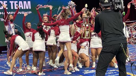 UA Cheerleading Brings Home Another National Championship - University ...