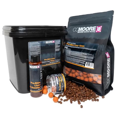 Ccmoore Pro Stim Liver Session Pack Natuurlijk Hareco Hengelsport