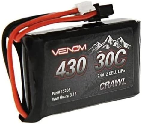 Amazon Venom Power Drive 30C 2S 430mAh 7 4V LiPo RC Battery