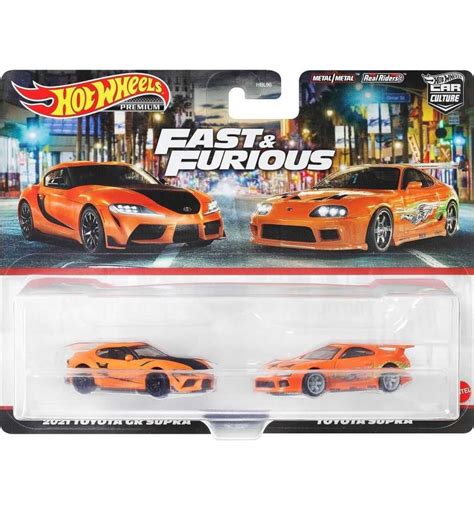 Hot Wheels Premium Pack 2 Toyota GR Supra Y Toyota Supra 2021