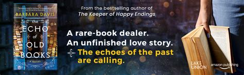 The Echo of Old Books: A Novel: Davis, Barbara: 9781662511608: Amazon