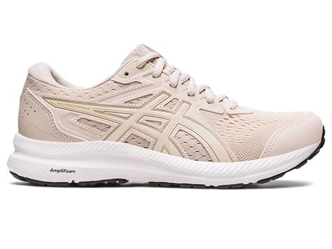 Gel Contend 8 Women Mineral Beigecream Womens Running Shoes Asics United States