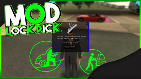 Mod Lockpick Rp Mta Sa Youtube