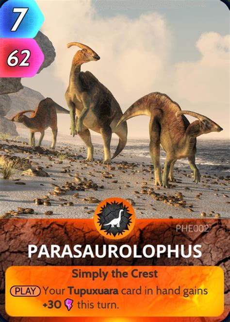 Parasaurolophus Cards The Universe And Everything Wiki Fandom