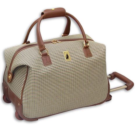 Shop London Fog Chelsea 20-inch Carry-on Rolling Club Duffel Bag - Free ...