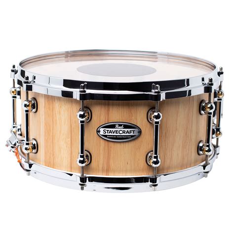 Pearl Stave Craft Scd To Solid Thai Oak Hand X Snare