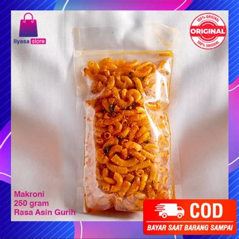 Jual Makaroni Rasa Asin Gurih Tasikmalaya Original Makaroni Anti