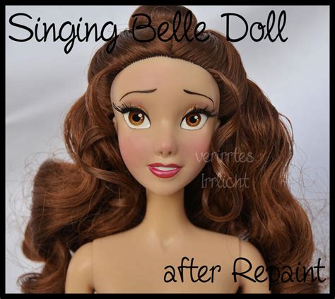 repainted ooak singing belle doll. by verirrtesIrrlicht on DeviantArt