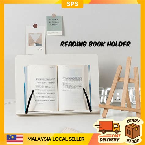 Sps Adjustable Book Stand Reading Book Holder Tablet Pendirian Buku