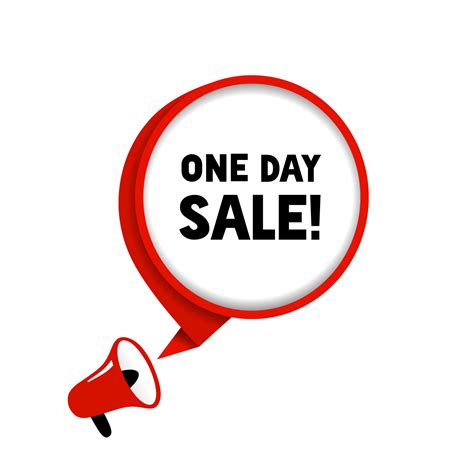 One Day Super Sale Banner Design Special Offer Price Icon Best Deal