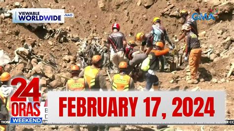 24 Oras Weekend Express February 17 2024 HD YouTube