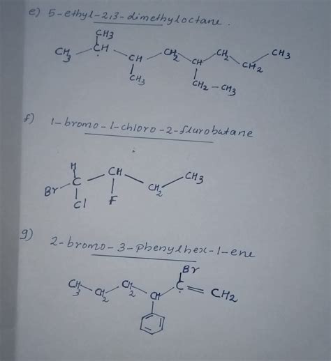 [solved] Draw Structural Diagrams For The Following Organic Compounds No Course Hero