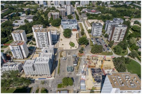 À Rennes la mairie veut transformer le quartier du Blosne et la place