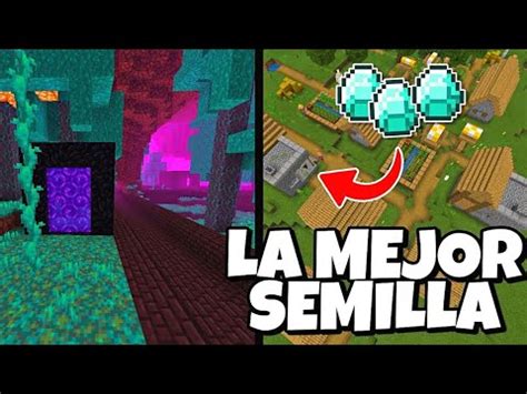 La MEJOR SEMILLA De MINECRAFT 1 21 BEDROCK Minecraft Speedrun Seed